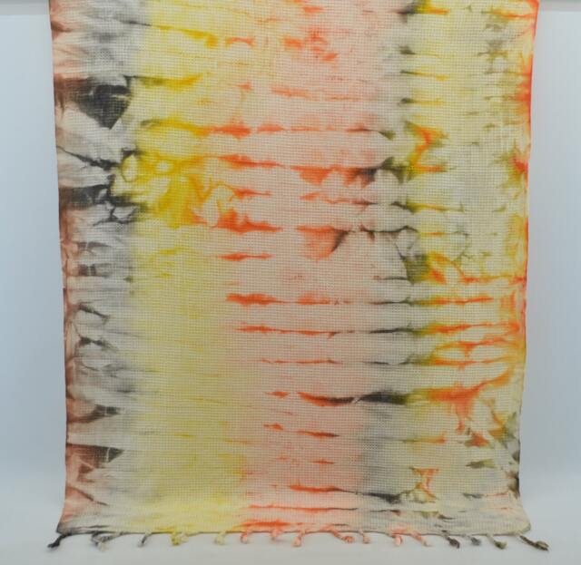 Handmade Towel, Batik Towel, Spa Towel, Turkish Towel, 38''x65 - image 1