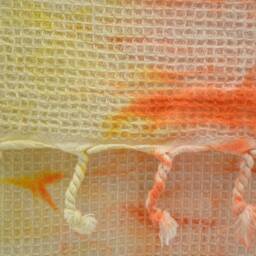 Handmade Towel, Batik Towel, Spa Towel, Turkish Towel, 38''x65 - thumbnail 3