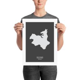 Sligo Map Print, County Wall Art - thumbnail 3