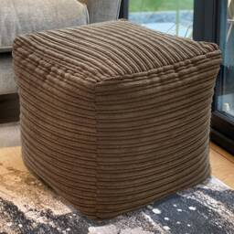 Beanbag Cube Footstool Jumbo Cord Beanbags This Bean Bag Cube Is Ready Filled - thumbnail 3