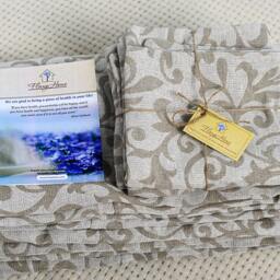 Luxury Linen Comforter Set, Eco Coverlet With Sham Pillowcases. Custom Order - thumbnail 3