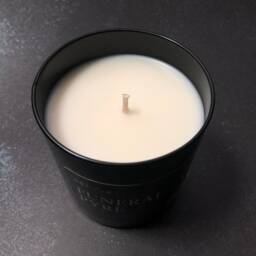 Funeral Pyre Soy Candle, Wood Smoke Scent, Gothic Home Decor - thumbnail 2