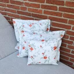 Outdoor Cushions - Made Of Oilcloth Latest Home, Garden & Lounge Decoration Flower Romance in Three Different Sizes - thumbnail 2