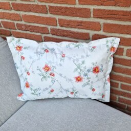 Outdoor Cushions - Made Of Oilcloth Latest Home, Garden & Lounge Decoration Flower Romance in Three Different Sizes - thumbnail 4