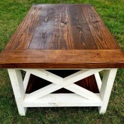 Farmhouse Coffee Table - Texas Delivery/Pick Up Only. No Shipping - thumbnail 4