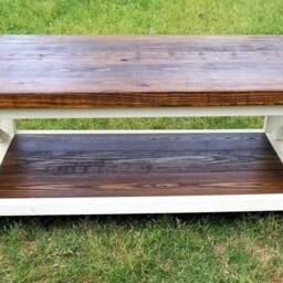 Farmhouse Coffee Table - Texas Delivery/Pick Up Only. No Shipping - thumbnail 3