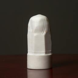 Bust Of Philosopher Theophrastos Carved Greek Marble Statue Figurine Artist Sculpture - thumbnail 3
