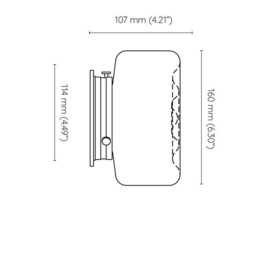 Opal Glass Wall Sconce, Hallway Lighting, Mounted Lamp, Vanity Light Fixture, Ambient Bedroom & Living Room Decor - thumbnail 4