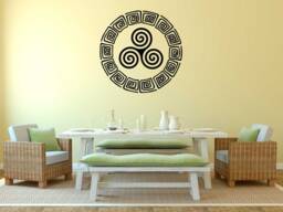 Wall Sticker Celtic Triskele - Decal - thumbnail 1