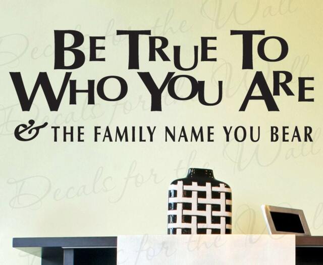 Vinyl Wall Art Decoration Decor Quote Decal Sticker Inspirational Family I26 - image 1