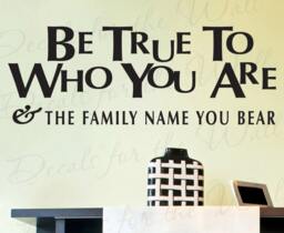 Vinyl Wall Art Decoration Decor Quote Decal Sticker Inspirational Family I26 - thumbnail 1
