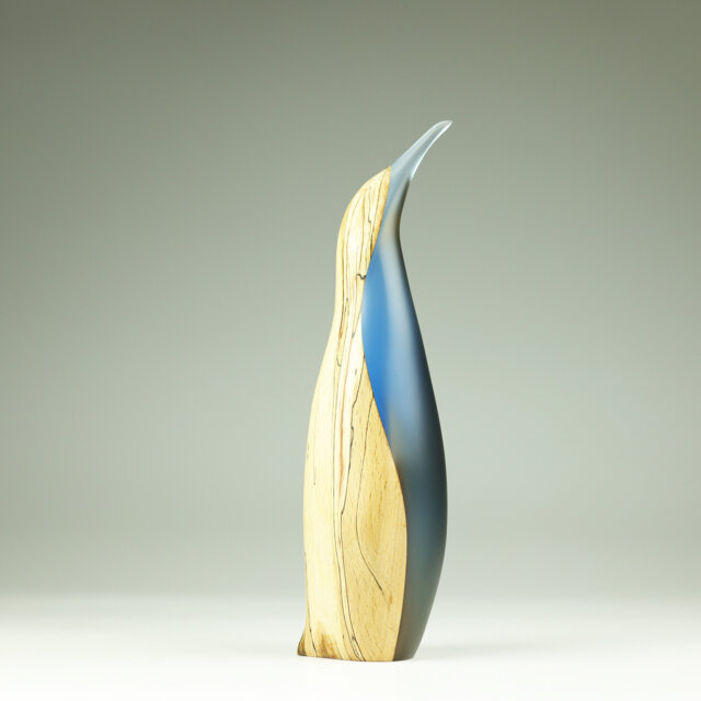 Duo Penguin Sculpture - 8 - image 1