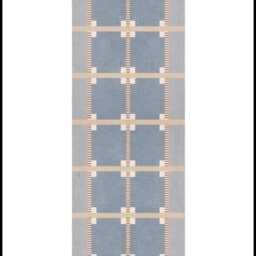 Handmade Scandinavian Wool Runner Rug, Geometric Kilim, Farmhouse Decor - thumbnail 3