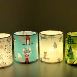 Snow Animals Christmas Lantern - thumbnail 3