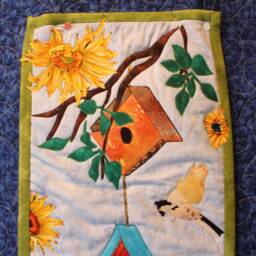 Sleep 6 - Fabric Wall Hanging Living Room House Warming Gift - thumbnail 3