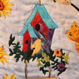 Sleep 6 - Fabric Wall Hanging Living Room House Warming Gift - thumbnail 2