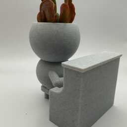 Pianist Planter Piano Playing Plant Pot Wee Jimmy Piano Man - Ships From Usa - thumbnail 3