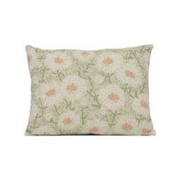 Emily Burningham - Daisies White Pretty Floral Cushion Cover Handmade Throw Pillow Designer Home D??cor - thumbnail 2