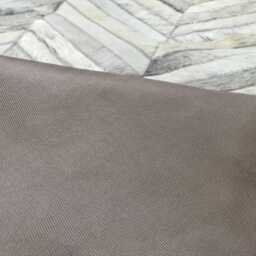 Cowhide Patchwork Rug Gray Shades & Rectangles - Custom Handmade - thumbnail 4