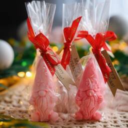 Gonk Christmas Candle Made Of Soy Wax in Various Scents & Colour - thumbnail 2