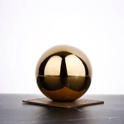 Set Of 4, Couch Legs, Brass Sofa Gold Cabinet Bed Round Metal Table Legs From Ivadecorstudio - thumbnail 4