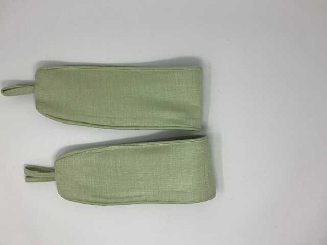 One Pair Of Laura Ashley Bacall Hedgerow Green Curtain Tie Backs Handmade - image 1