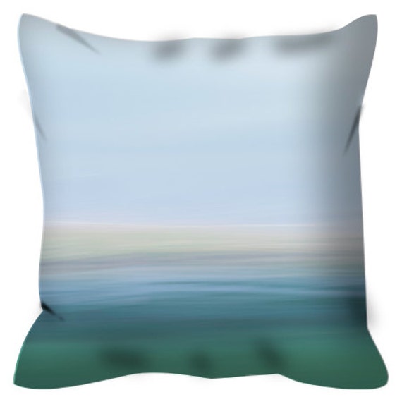 "Riverscape Throw Pillow Including Insert 14x14"", 14x20"", 16x16" - image 1