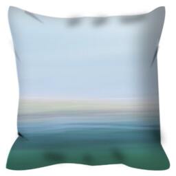 "Riverscape Throw Pillow Including Insert 14x14"", 14x20"", 16x16" - thumbnail 1