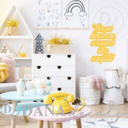 Kindness Confetti Vinyl Wall Decal - Motivational Quote - thumbnail 2