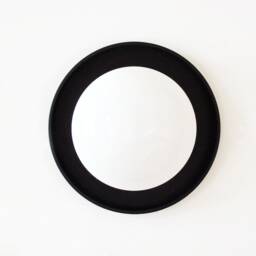 Minimalist Black & White Fixture Lamp Hallway Lighting Flush Mount Wall Light Matte Vanity Bathroom Globe - thumbnail 3