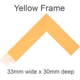 A4 Multi Photo Frame - Holds 4 Prints, Yellow Or Green - thumbnail 3