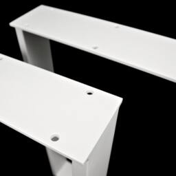 Metal Table Legs, Desk Steel Legs, Coffee Kitchen Bedroom Bench Set Of 2 , Crudo 80.20 - thumbnail 2