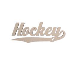 "Hockey Wall Hanging Word Cutout ""Hockey" - thumbnail 1