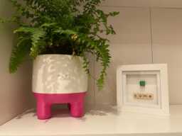Happy Plant Pot With Water Drainage - Smiley Legged Planter