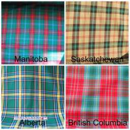 Nova Scotia Tartan Christmas Tree Skirt, Royal Blue Plaid - thumbnail 4
