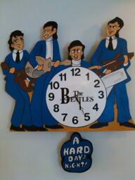 The Beatles Pendulum Hard Days Night Clock