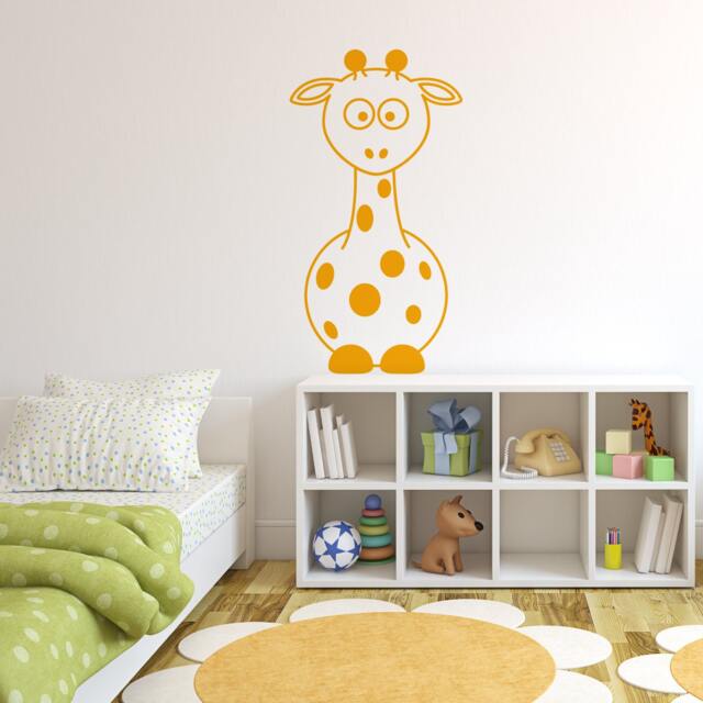 Giraffe - Kid's Bedroom Nursery Removable Vinyl Wall Decal Sticker Home Decor Art - image 1