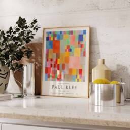 Paul Klee Exhibition Poster, Flora Sand, Abstract Print, Art Print, Scenery & Nature Art, Famous - thumbnail 2
