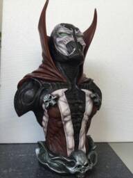 Spawn Bust 12 Scale Statue - Hyper Detail Resin Sculpture Comic Book Collector Art Handmade - thumbnail 2