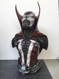Spawn Bust 12 Scale Statue - Hyper Detail Resin Sculpture Comic Book Collector Art Handmade - thumbnail 3