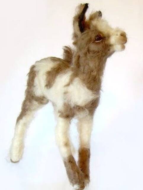 Fur - Baby Henry, A Felted Donkey Can't Wait To Meet You