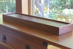 Hand Made Solid Oak Candle Stand