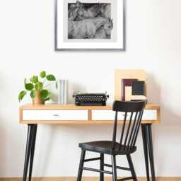 "Grey Horses Wall Art - Signed, Limited Edition Giclee Print ""Dapples & Greys" - thumbnail 2