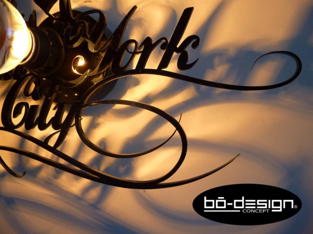 Design Lighting, New York Statue Of Liberty 75 Or 60 cm Shiny Black, Wall Lamp Design, Deco New York, Lighting Nyc - image 1