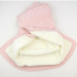 Handmade Baby Blanket, Knit Pink Swaddle, Newborn Girl Coming Home Outfit, Shower Invitation, Lamb Wool Blanket - thumbnail 3
