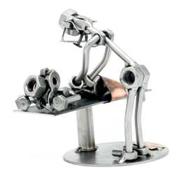 Handmade Masseur Figurine Creative Craftsman Art Gift For Mechanics Dad Horse Lovers Fun Desk Decor Home D??cor - thumbnail 3