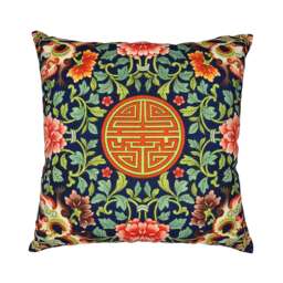 Decorative Pillows, Chinoiserie Cushion Covers, Throw Japanese Gifts, 18x18 Pillow Covers - thumbnail 2