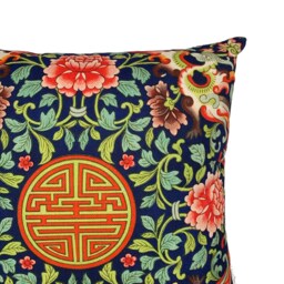 Decorative Pillows, Chinoiserie Cushion Covers, Throw Japanese Gifts, 18x18 Pillow Covers - thumbnail 3
