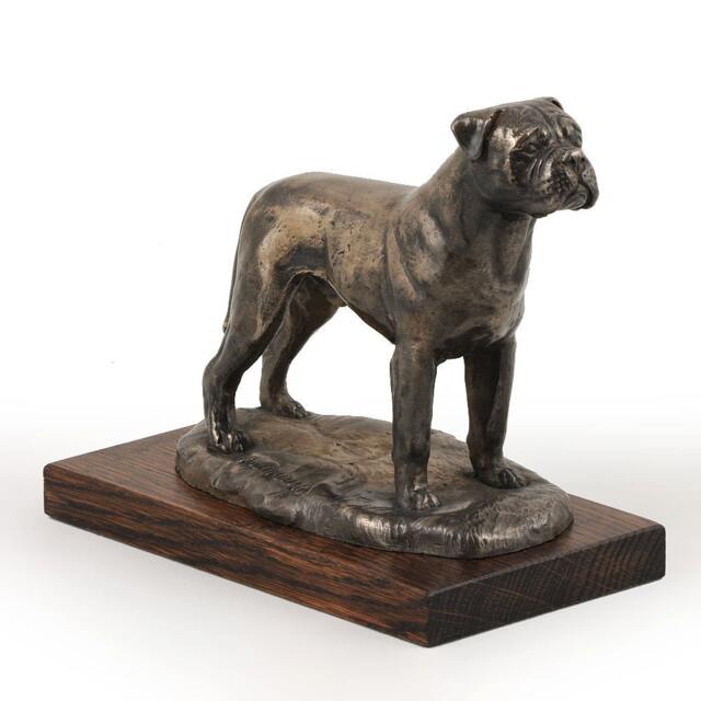 Bullmastiff, Dog Wooden Base Statue, Limited Edition, Artdog - image 1