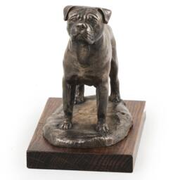 Bullmastiff, Dog Wooden Base Statue, Limited Edition, Artdog - thumbnail 2